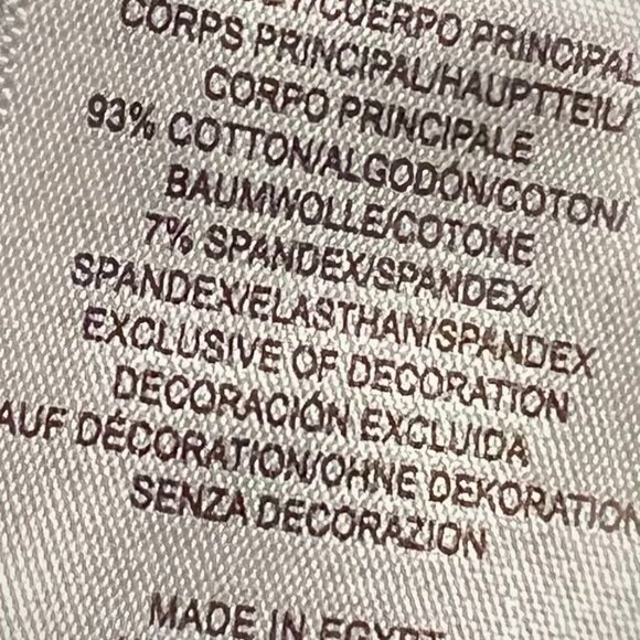 Fila Women's leggings Meduim Cotton Yoga pants Navy High waisted fit Ankle - Picture 5 of 5